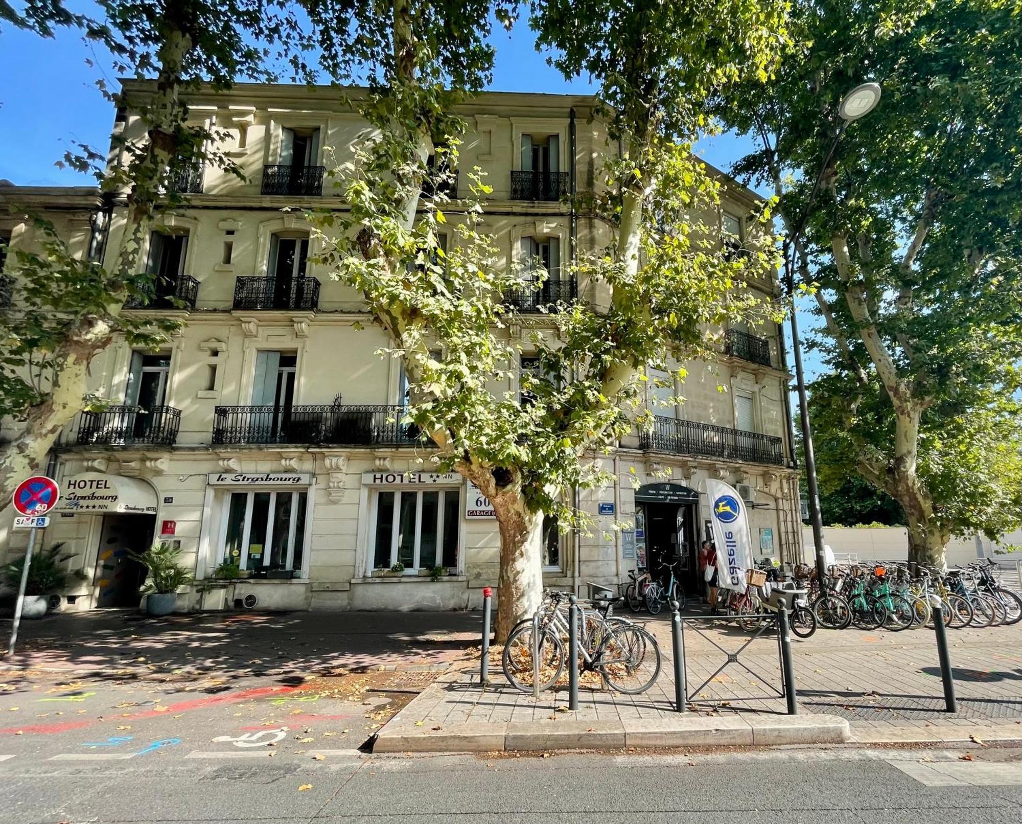 Le Strasbourg Hotel Montpellier Bagian luar foto